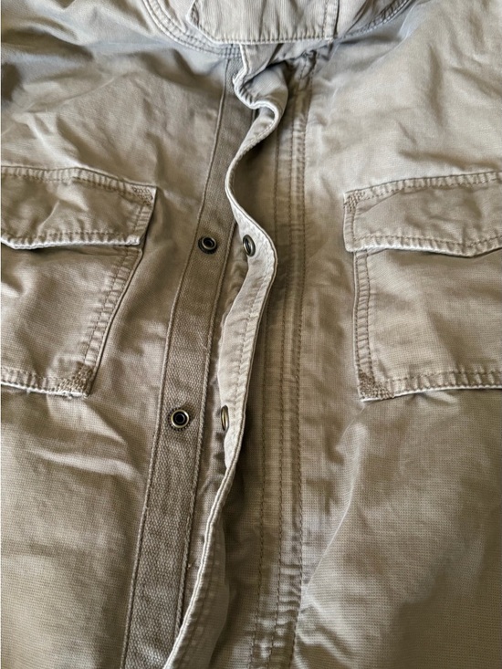 Men's Olive Field Jacket military look - Picture 4 of 9